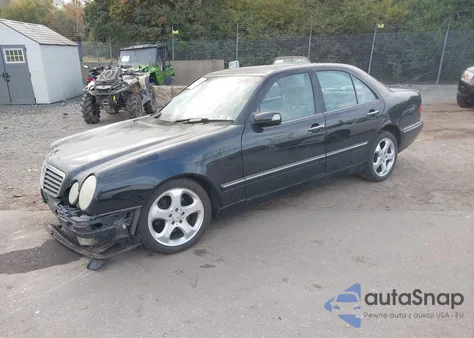 2002 Mercedes-Benz E 320 Special Edition из США, поврежденный, VIN WDBJF65JX2B489567